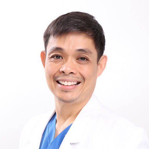 Dr. Narciso Atienza, Ophthalmologist at Legazpi Eye Center.